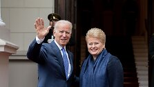  Joe Bidenas ir Dalia Grybauskaitė
