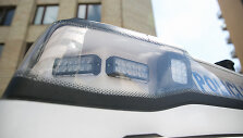 Policijos ekspertų automobilis