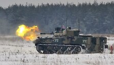 Rusijos pėstininkų kovos ma&scaron;ina &bdquo;BMD-4 Bakhcha&ldquo;