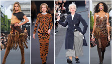 &bdquo;L'Oreal&ldquo; madų &scaron;ou žvaigždės Doutzen Kroes, Jane Fonda, Helen Mirren ir Winnie Harlow