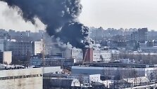 Didžiulis gaisras Sankt Peterburge