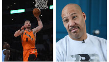 Domantas Sabonis atsakė LaVarui Ballui apie Lietuvos krep&scaron;inį.
