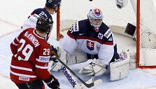 Kanados ledo ritulio rinktinė įveikė Slovakiją