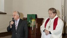  Sveikina meras Juozas Berta&scaron;ius
