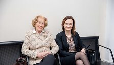 Dalia Tei&scaron;erskytė ir Viktorija Čmilytė-Nielsen