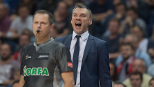 &Scaron;arūnas Jasikevičius ir Jurgis Laurinavičius