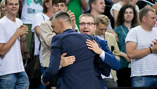&Scaron;arūnas Jasikevičius ir Paulius Motiejūnas