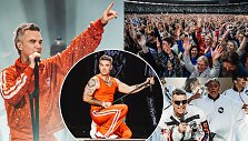 Robbie Williamso koncertas Dariaus ir Girėno stadione Kaune