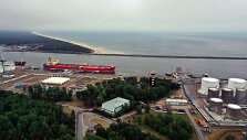 Tanklaivis su nafta Baltarusijai 