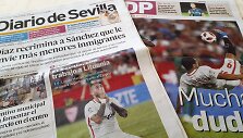 Ispanijos žiniasklaidos pirmieji puslapiai