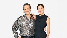 &bdquo;Eurovizijos&ldquo; vedėjai Victoria Swarovski ir Michaelas Ostrowski