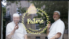 Kepyklos &bdquo;Patore&ldquo; &scaron;eimininkai  Orestas Valiukonis ir Patricijus Rauktys