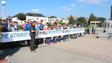 Protestas Jurbarke