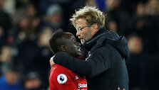 Sadio Mane ir Jurgenas Kloppas