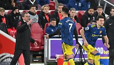 Ralfas Rangnickas ir Cristiano Ronaldo