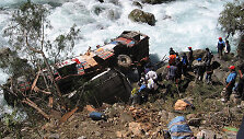 Autobuso avarija Peru