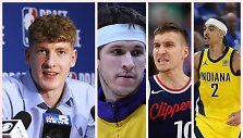 Kalbėdami apie Kasparą Jakučionį (kairėje) NBA apžvalgininkai paminėjo kelias pavardes.
