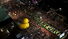 Protestuotojai Brazilijoje