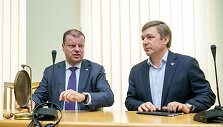 Saulius Skvernelis ir Ramūnas Karbauskis