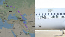 &bdquo;GetJet&ldquo; oro linijų lėktuvas i&scaron; Dubajaus į Vilnių skrido per Iraną