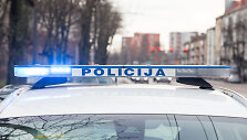 Kelių policijos reidas Tvirtovės alėjoje