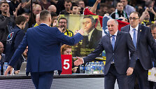 &Scaron;arūnas Jasikevičius ir Željko Obradovičius