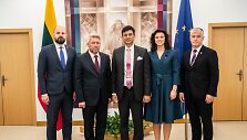 Ketinimų protokolo pasira&scaron;ymas su Indijos investuotoju Prafulla Gattani