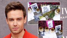 Prie Jungtinės Karalystės ambasados Vilniuje &ndash; žvakės ir gėlės Liamui Payne&lsquo;ui atminti