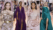 &bdquo;Elie Saab&ldquo; kolekcijos modeliai