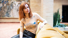 Ukrainos dramaturgė Lena Liagu&scaron;onkova