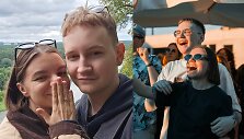 Monika Survilaitė su mylimuoju Ailandu