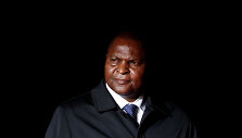 Centrinės Afrikos Respublikos prezidentas Faustin-Archange'as Touadera