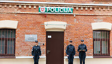 Kaune atidarytas rekonstruotas policijos komisariatas