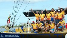 Jachta &bdquo;Ambersail&ldquo; startavo Karibų regatoje  2015 m. sausio 21 d. 