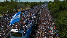 Argentinos nugalėtojų paradas