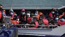 Laman&scaron;ą kirtę migrantai