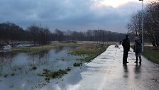 I&scaron;siliejusi i&scaron; krantų Danės upė pasiekė gyventojų namus.