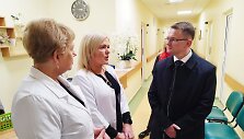 Arūnas Dulkys lankėsi Plungėje 