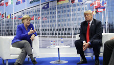 Angela Merkel ir Donaldas Trumpas