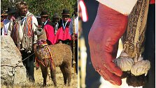 Aukojimo ceremonija Peru