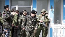 Sevastopolyje i&scaron; Ukrainos karinių jūrų pajėgų &scaron;tabo i&scaron;eina Ukrainos pareigūnai