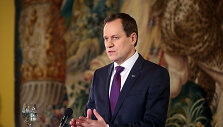 Valdemaras Toma&scaron;evskis kalba BNS spaudos konferencijoje