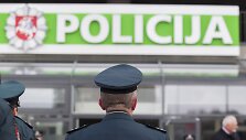 Naujasis policijos pastatas &scaron;alia Pilaitės pr.