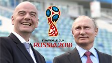 Gianni Infantino ir Vladimiras Putinas