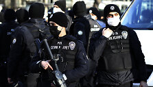 Turkijos policija Ankaroje