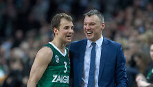 Kevinas Pangosas ir &Scaron;arūnas Jasikevičius