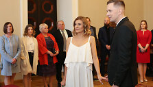 Kristinos Pi&scaron;niukaitės ir Vytauto &Scaron;imkaus vestuvių akimirkos