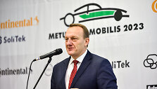 Susisiekimo ministerijos grupės vadovas Vladislav Kondratovič konferencijoje &bdquo;Plug In&ldquo;