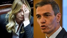 Giorgia Meloni, Pedro Sanchezas
