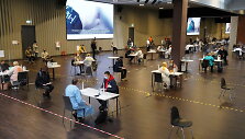 Vakcinacijos centras Rygoje